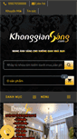 Mobile Screenshot of khonggiansang.com