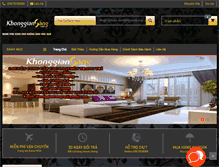 Tablet Screenshot of khonggiansang.com